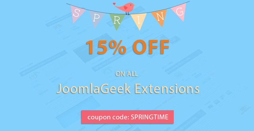 Joomla Extensions Discount