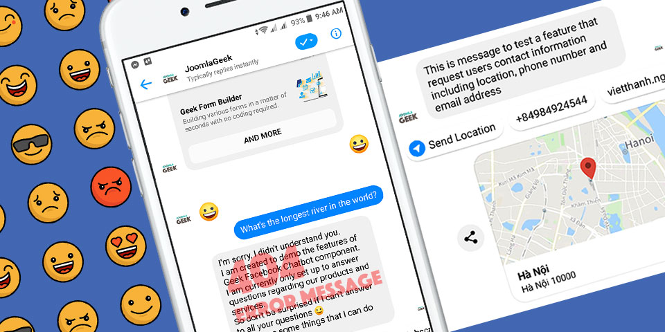 Geek Facebook Chatbot 2.6.8