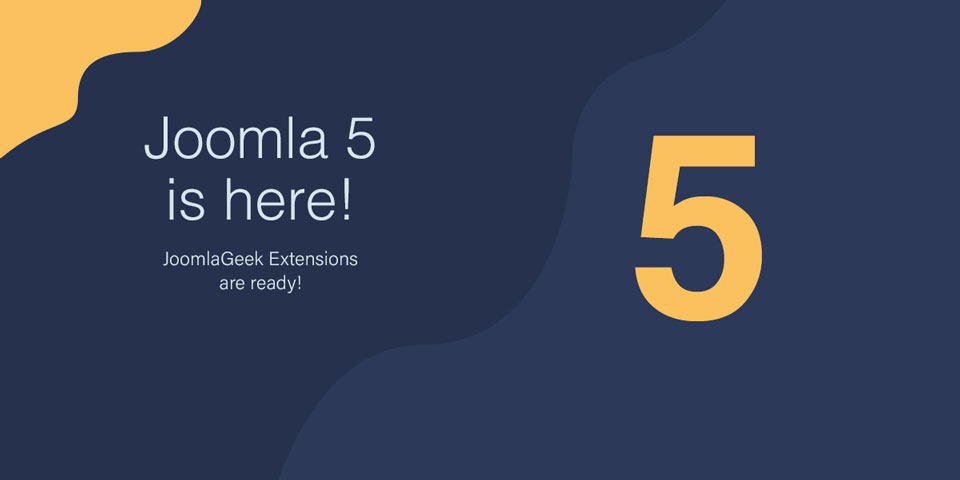 Joomla 5 is here