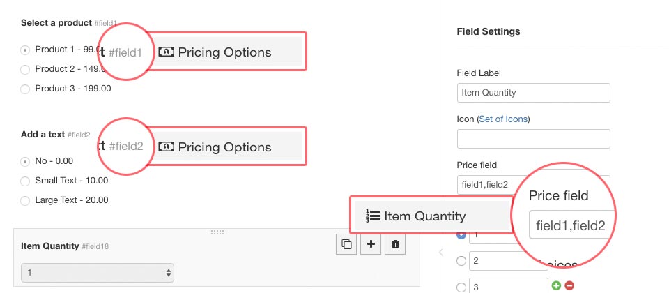 Add Payment fields