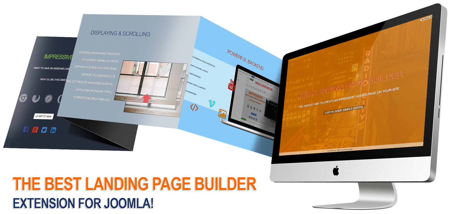 The best Joomla Landing Page Builder extension