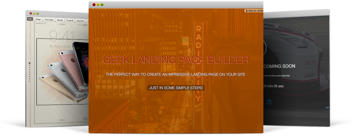 Multi purpose Joomla! Landing page builder extension